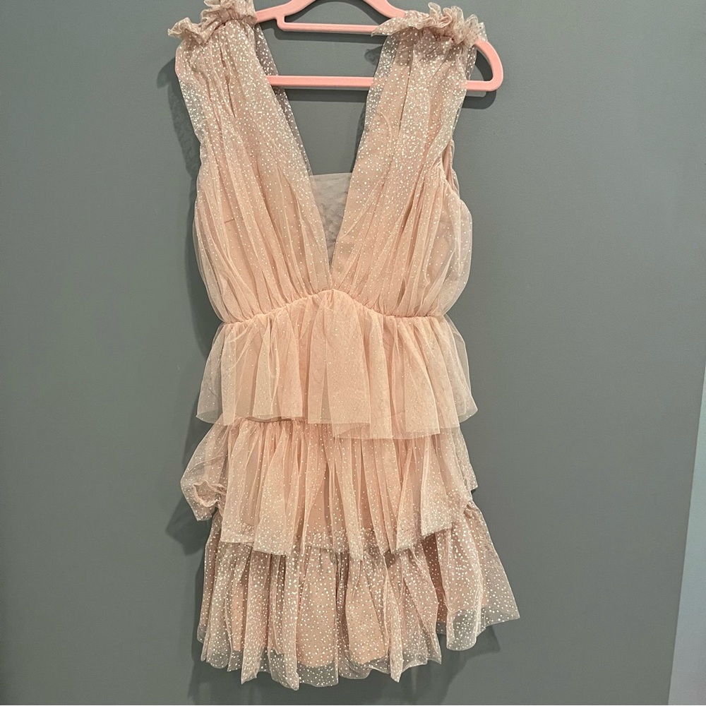 Sparkle Tiered Dress